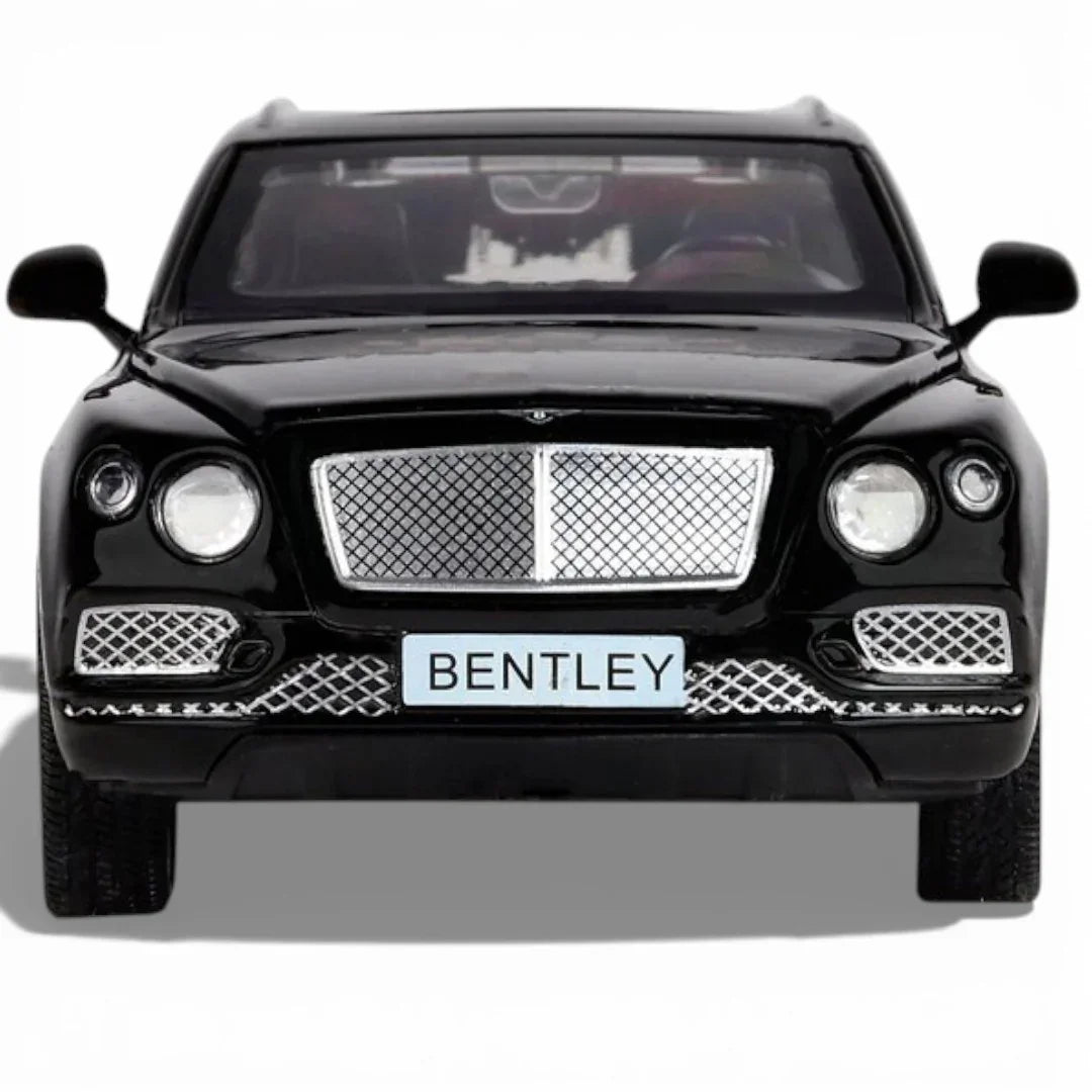 Premium scale diecast model car  – Bentley Bentayga, 1:32 Scale (Black) Collectible