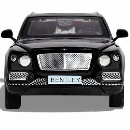 Premium scale diecast model car  – Bentley Bentayga, 1:32 Scale (Black) Collectible