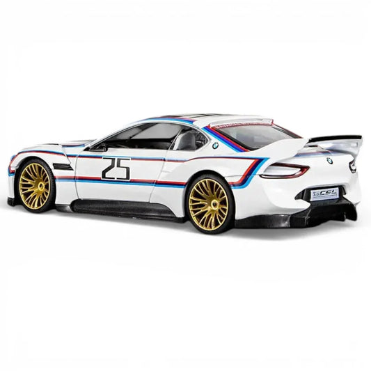 Premium scale diecast model car  – BMW 3.0 CSL, 1:32 Scale (White) Collectible
