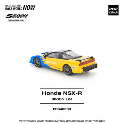 POPRACE Honda NSX-R Spoon 1:64 Scale Diecast Model (Pre-Order)
