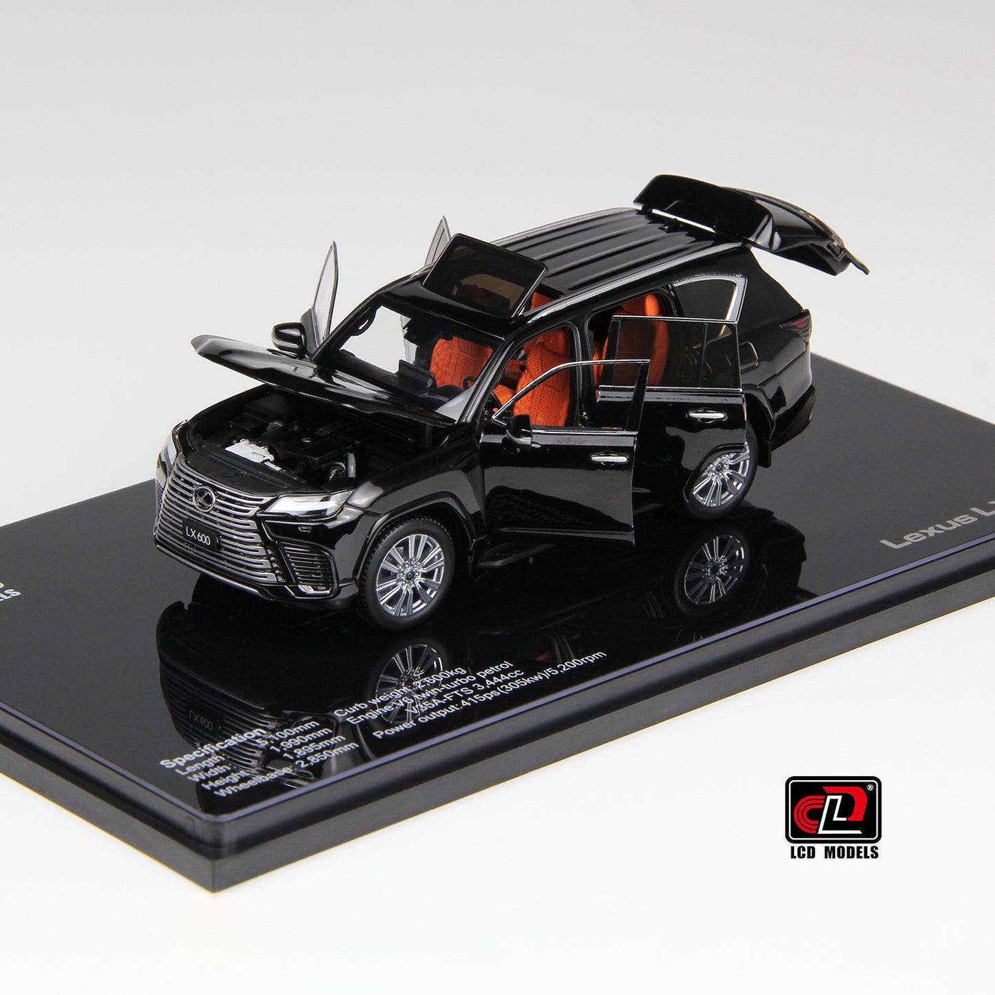 Lexus LX600 LCD Models | 1:43 Scale Diecast | Luxury SUV Collectible