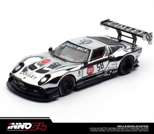 *HKTCS* LB Silhouette Works Miura GT - Hong Kong Toy Car Salon 2026 Event Exclusive (Chance of Chase Car), 1:64 Scale collectible diecast model at Poketwheels