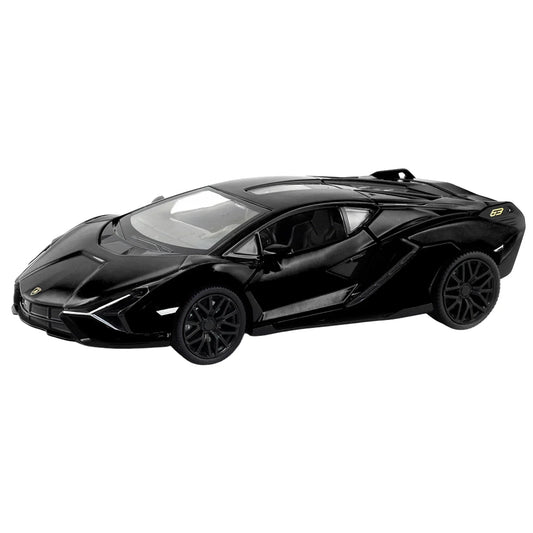Lamborghini Sian, 1:32 Scale (Black) collectible diecast model at Poketwheels