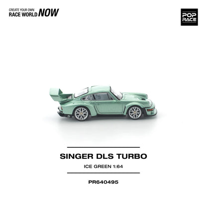 POPRACE Singer DLS Turbo Ice Green 1:64 Scale Diecast Model (Pre-Order)