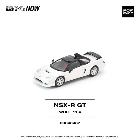 *PRE-ORDER* Honda NSX-R GT, 1:64 Scale (White) collectible diecast model at Poketwheels