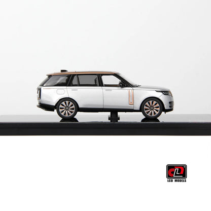 LCD Land Rover Range Rover SV Serenity Silver 1:43 Scale Diecast Model