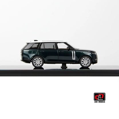 LCD Land Rover Range Rover SV Serenity Green with White Roof 1:43 Scale Diecast Model