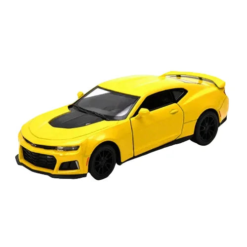 Premium scale diecast model car  – Chevrolet Camaro ZL1 2017, 1:36 Scale (Yellow) Collectible