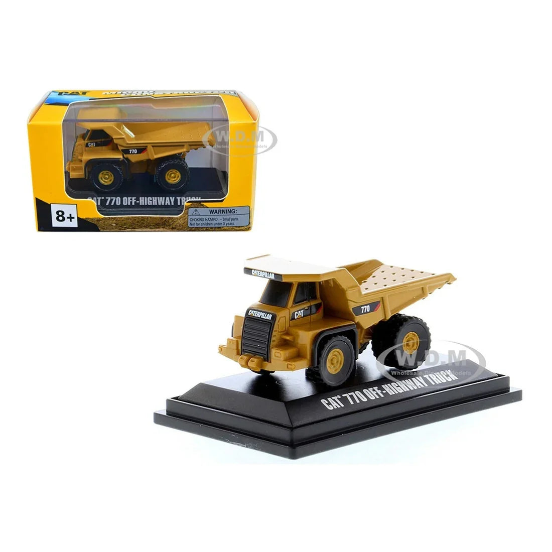 770 Off-Highway Truck, 1:64 Scale (Yellow) collectible diecast model at Poketwheels