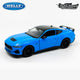 Premium scale model car for display – Ford Mustang GT 2024, 1:24 Scale (Blue) Collectible