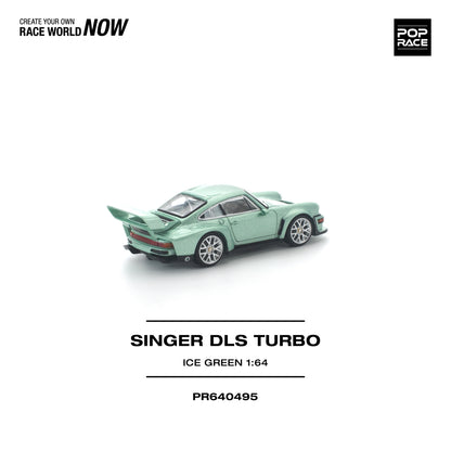 POPRACE Singer DLS Turbo Ice Green 1:64 Scale Diecast Model (Pre-Order)