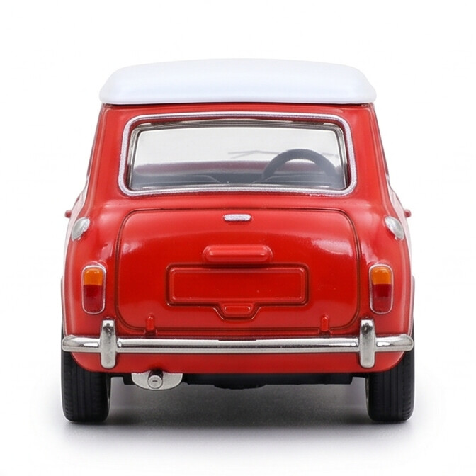 TINY Mini Cooper MK1 (37) 1:50 Scale (ATC66197) – Official Licensed Diecast with Acrylic Case