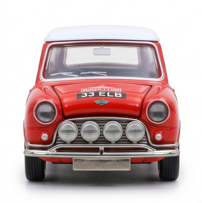 TINY Mini Cooper MK1 (37) 1:50 Scale (ATC66197) – Official Licensed Diecast with Acrylic Case
