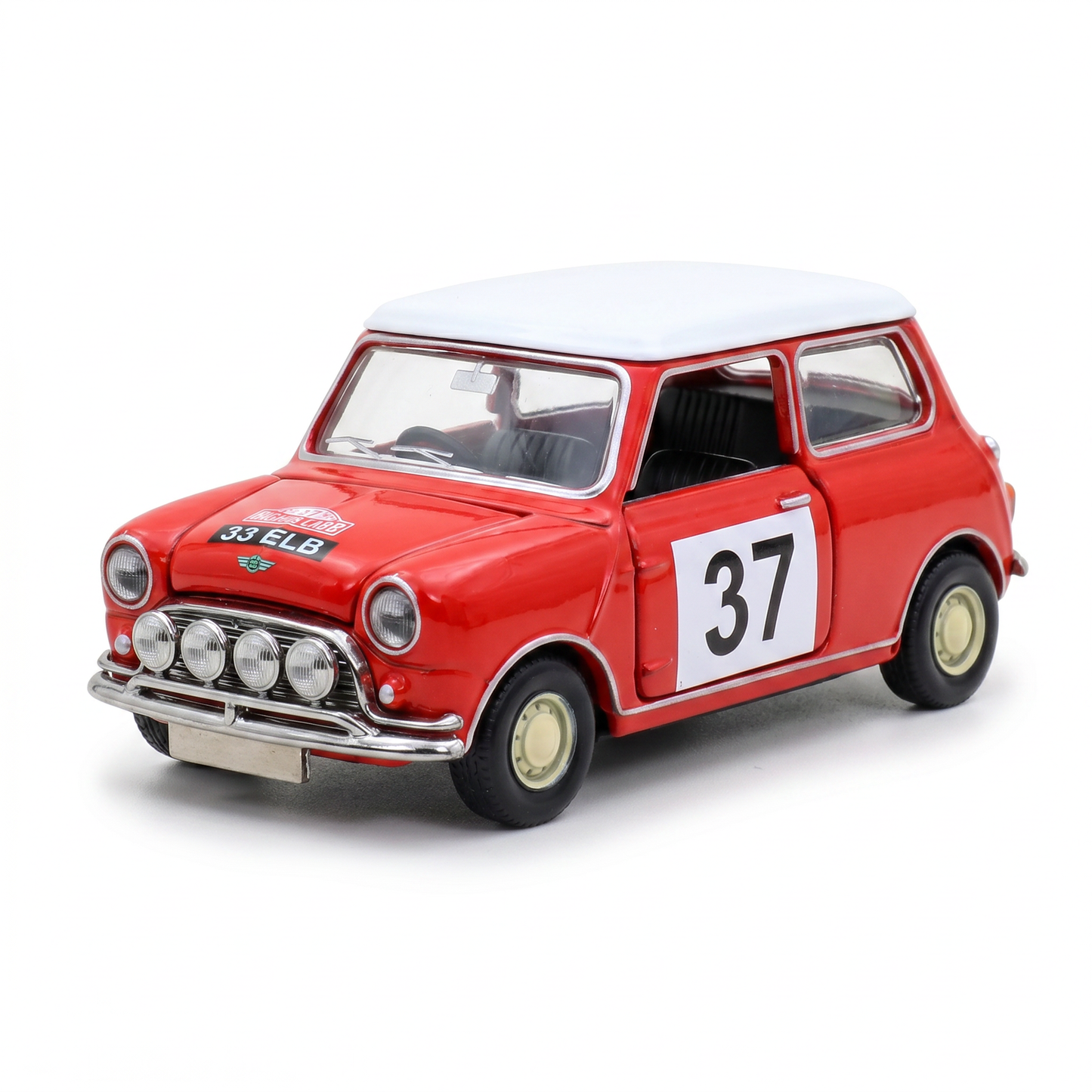 TINY Mini Cooper MK1 (37) 1:50 Scale (ATC66197) – Official Licensed Diecast with Acrylic Case