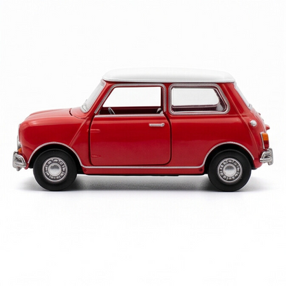 TINY Mini Cooper MK1 199C 1:50 Scale – Official Licensed Diecast with Acrylic Case