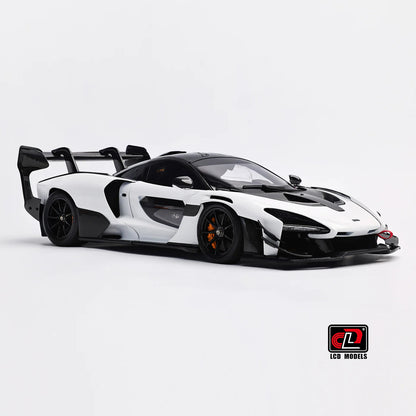 LCD McLaren Senna GTR White 1:18 Scale Diecast Model