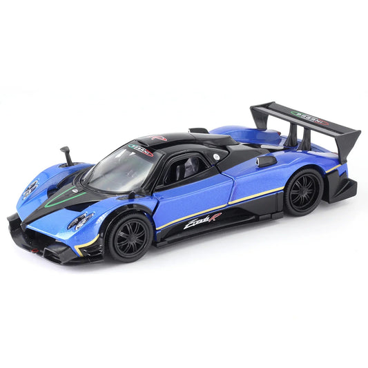 Pagani Zonda R, 1:32 Scale (Blue) collectible diecast model at Poketwheels
