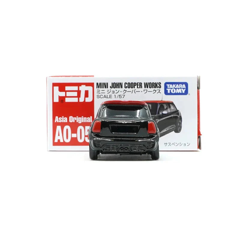 Takara Tomy Tomica Asia Original A0-05 Mini John Cooper Works 1:57 Scale (Black)