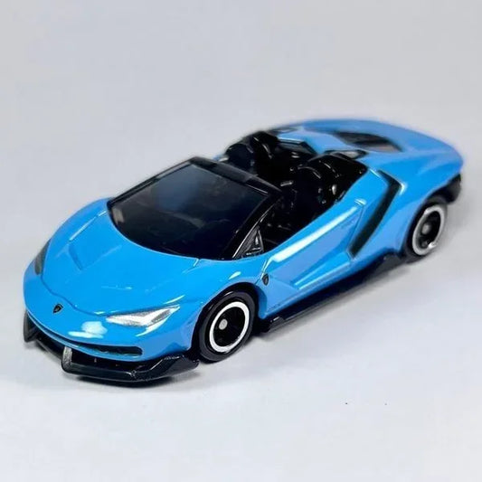 Tomica No.68 Lamborghini Centenario Roadster 1:65 Scale (Blue) collectible diecast model at Poketwheels