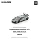 POPRACE Lamborghini Huracán STO Grigio Acheso Matte 1:64 Scale Diecast Model (Pre-Order)