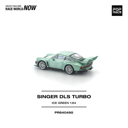 POPRACE Singer DLS Turbo Ice Green 1:64 Scale Diecast Model (Pre-Order)