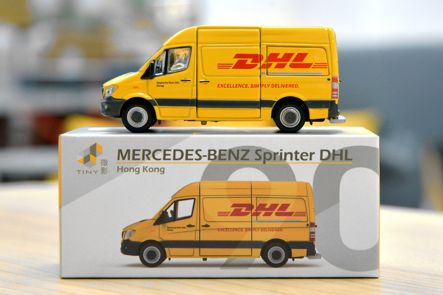PRE-ORDER Mercedes-Benz Sprinter FL DHL, 1:64 Scale