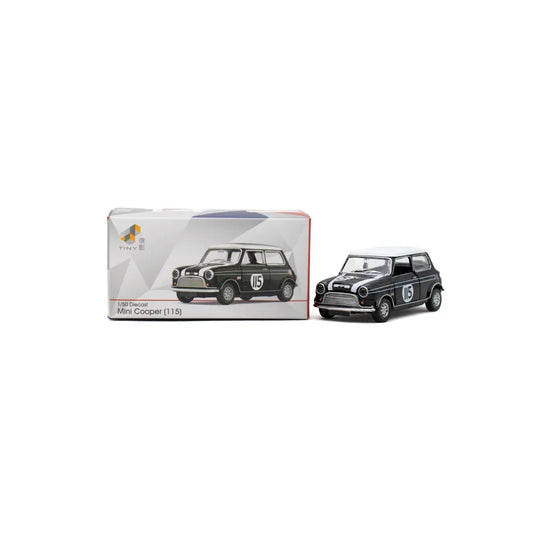 Mini Cooper (115) (with water decals), 1:50 Scale collectible diecast model at Poketwheels