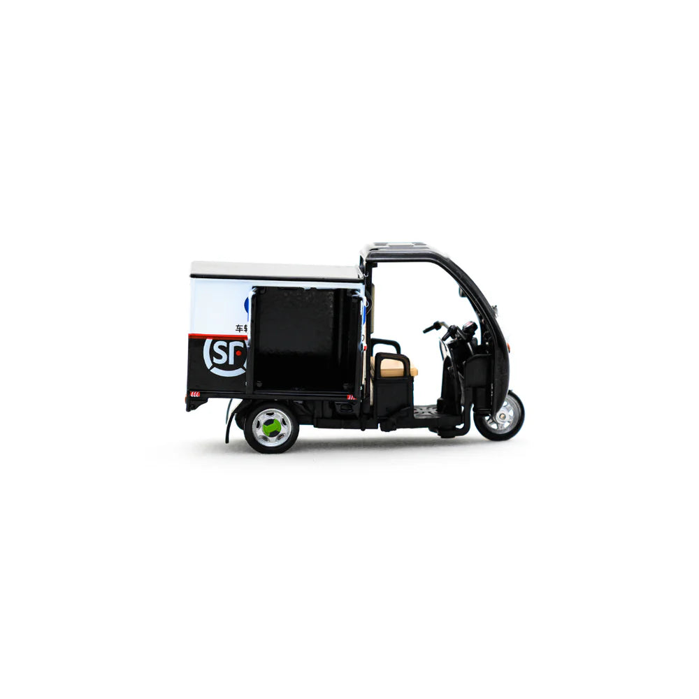 TINY SF Express Tricycle (Covered) Set (Vehicle + Figure), 1:43 Scale