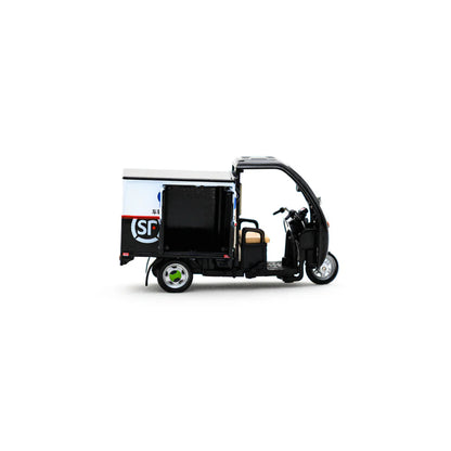 TINY SF Express Tricycle (Covered) Set (Vehicle + Figure), 1:43 Scale