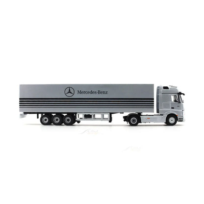 Mercedes-Benz   Container Truck   Classic   Edition,   1:64 Scale   (Silver)