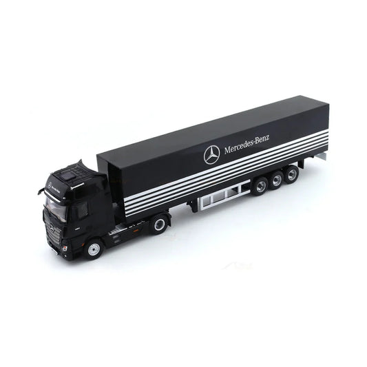 Mercedes-Benz Container Truck Classic Edition 1:64 Scale – Black | Perka