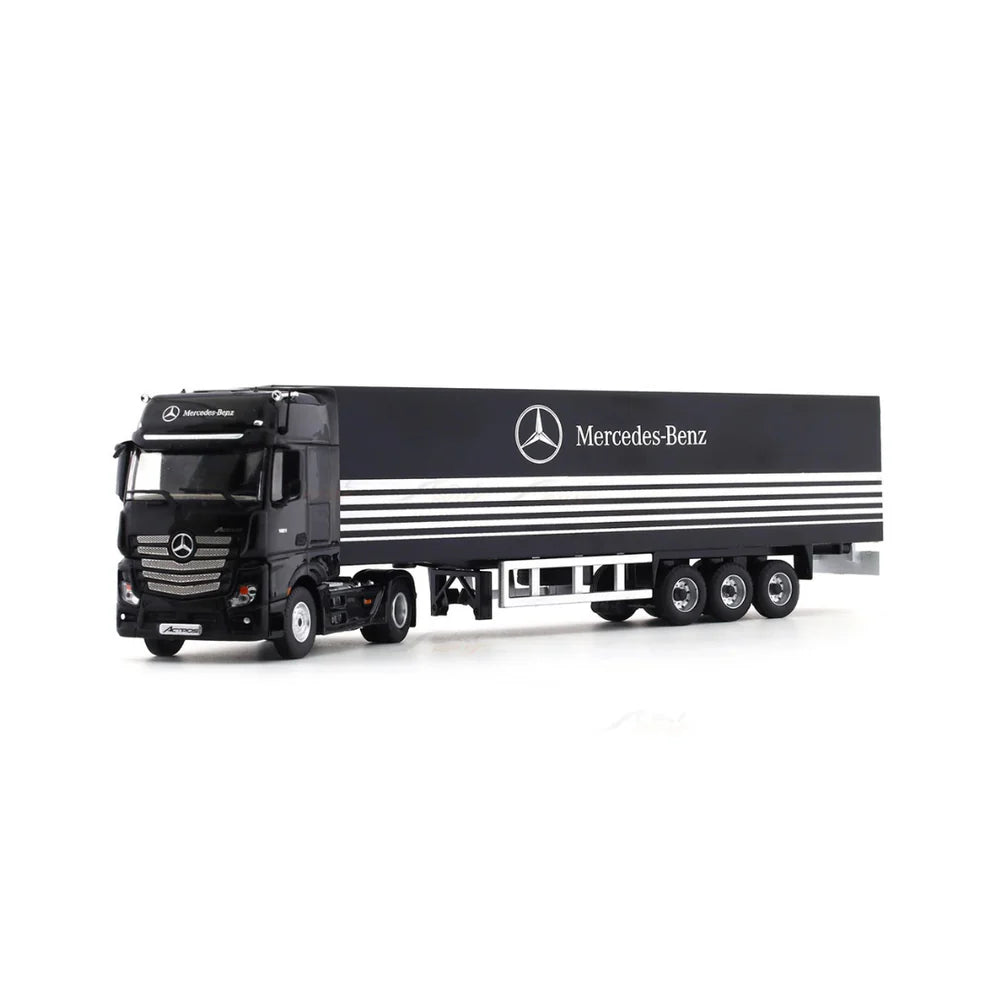 Mercedes-Benz Container Truck Classic Edition 1:64 Scale – Black | Perka