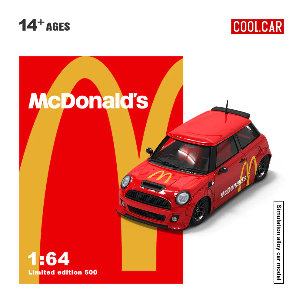 PRE-ORDER Time Micro CC-Mini McDonald's Regular Edition 1:64 Scale Diecast Model