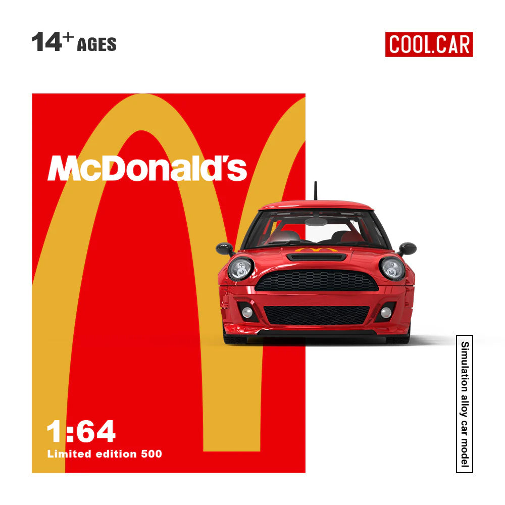 PRE-ORDER Time Micro CC-Mini McDonald's Regular Edition 1:64 Scale Diecast Model