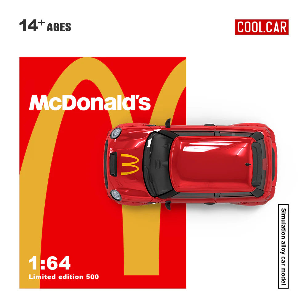 PRE-ORDER Time Micro CC-Mini McDonald's Regular Edition 1:64 Scale Diecast Model