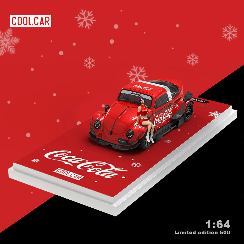 PRE-ORDER Time Micro CC Beatles Christmas Cola Limited Doll Edition 500 pcs 1:64 Scale Diecast Model