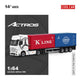 PRE-ORDER Time Micro CC Mercedes-Benz Actros Cargo Container Truck White 1:64 Scale Diecast Model