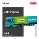 PRE-ORDER Time Micro CC Mercedes-Benz Actros Cargo Container Truck Blue 1:64 Scale Diecast Model