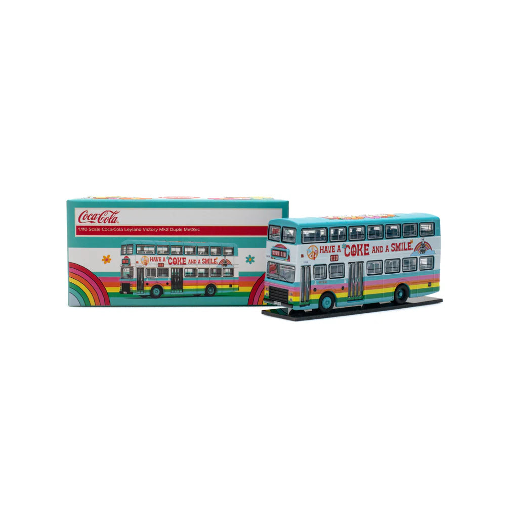 TINY CMB Leyland Victory II - Duple (110) Coca-Cola, 1:110 Scale