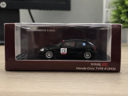 Honda Civi Type R (EK9), 1:64 Scale (Black) collectible diecast model at Poketwheels