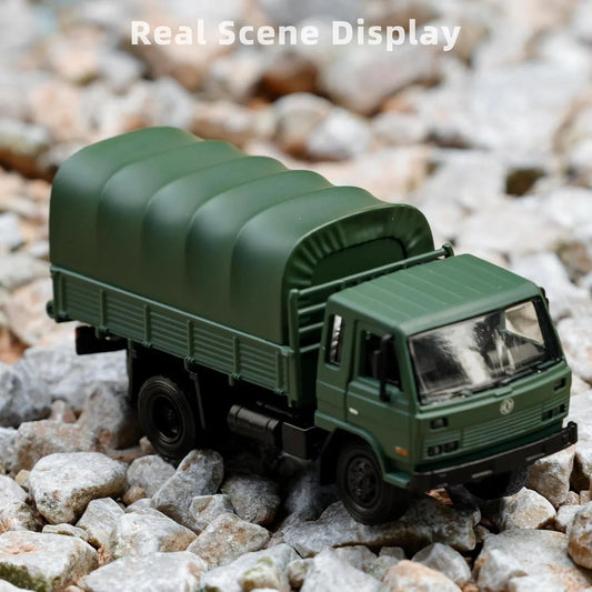 Dongfeng Cummins Truck, 1:64 Scale (Military Green) collectible diecast model at Poketwheels