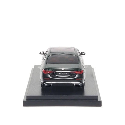 ALMOST REAL Mercedes-Benz Maybach S 680 V12 Edition 2025 Olive Metallic & Obsidian Black 1:64 Scale Diecast Model