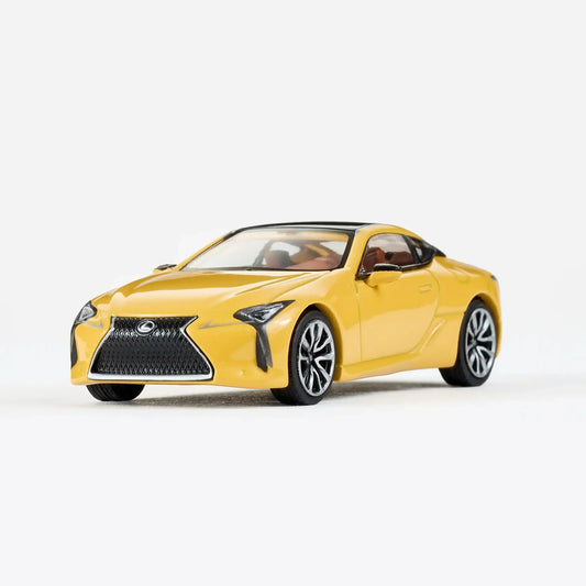 Lexus LS 500H 2020, 1:64 Scale (Yellow) collectible diecast model at Poketwheels