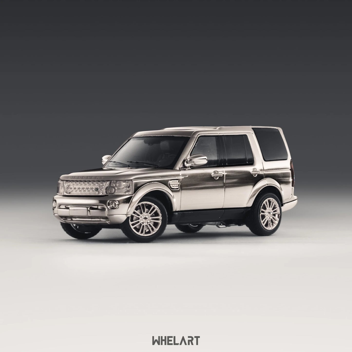 HEC 2026 Wheel Art 2014 Discovery 4 Silver Chrome Limited Edition 1:64 Scale Diecast Model