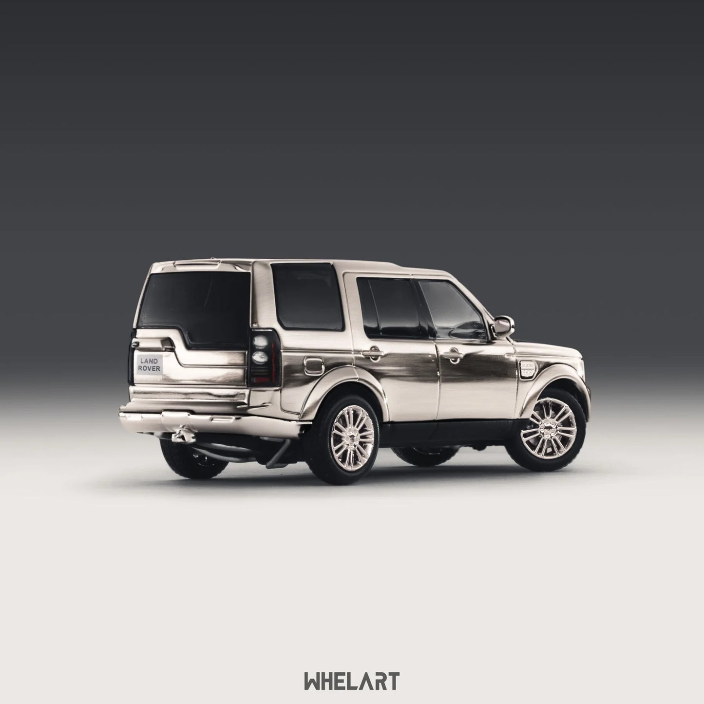HEC 2026 Wheel Art 2014 Discovery 4 Silver Chrome Limited Edition 1:64 Scale Diecast Model