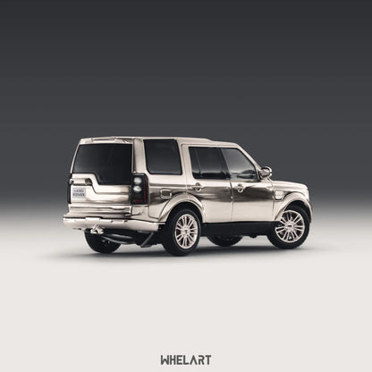 HEC 2026 Wheel Art 2014 Discovery 4 Silver Chrome Limited Edition 1:64 Scale Diecast Model