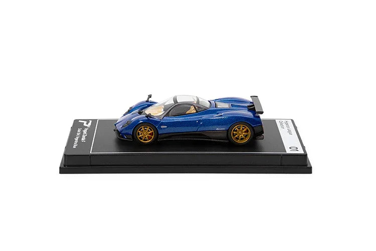 Premium scale diecast model car  – Pagani Zonda F, 1:64 Scale (Blue) Collectible