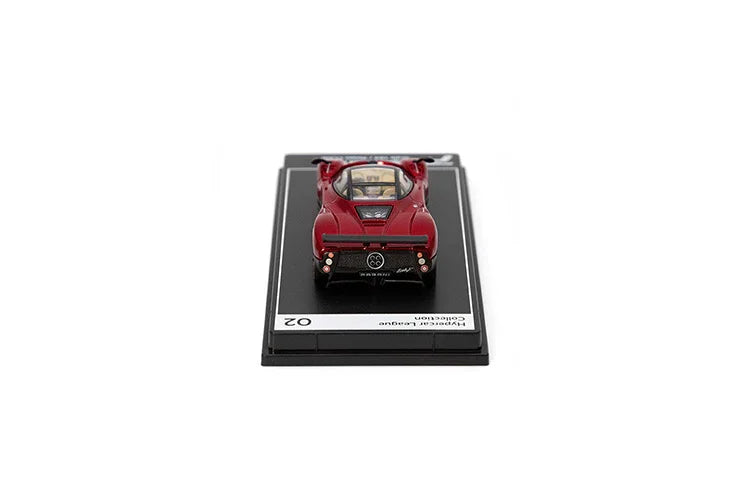 Premium scale diecast model car  – Pagani Zonda F, 1:64 Scale (Red) Collectible