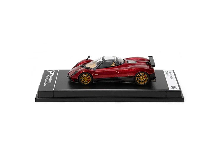 Premium scale diecast model car  – Pagani Zonda F, 1:64 Scale (Red) Collectible