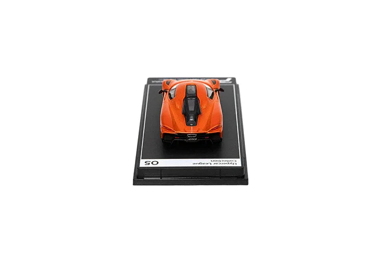 Premium scale diecast model car  – Koenigsegg Jesko Absolut, 1:64 Scale (Orange) Collectible